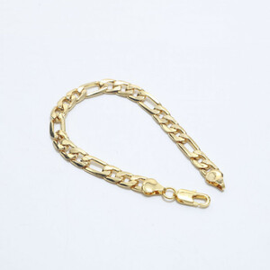 【1円スタート】バングル 金ブレスレット 喜平チェーン 18k Gold Plated Bracelet メンズ レディース ゴールド 金 １８kgp ブレスレット327