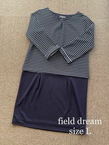 ぴょん様専用【未使用品】field dream ワンピース ／スロギー 2枚