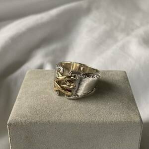  Hermes Mexico кольцо комбинированный HERMES Vintage корсет 