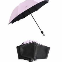 UV日傘 パラソル 3折り畳み傘 兼用 三つ折り傘 紫外線防止 男女兼用 新品_画像6