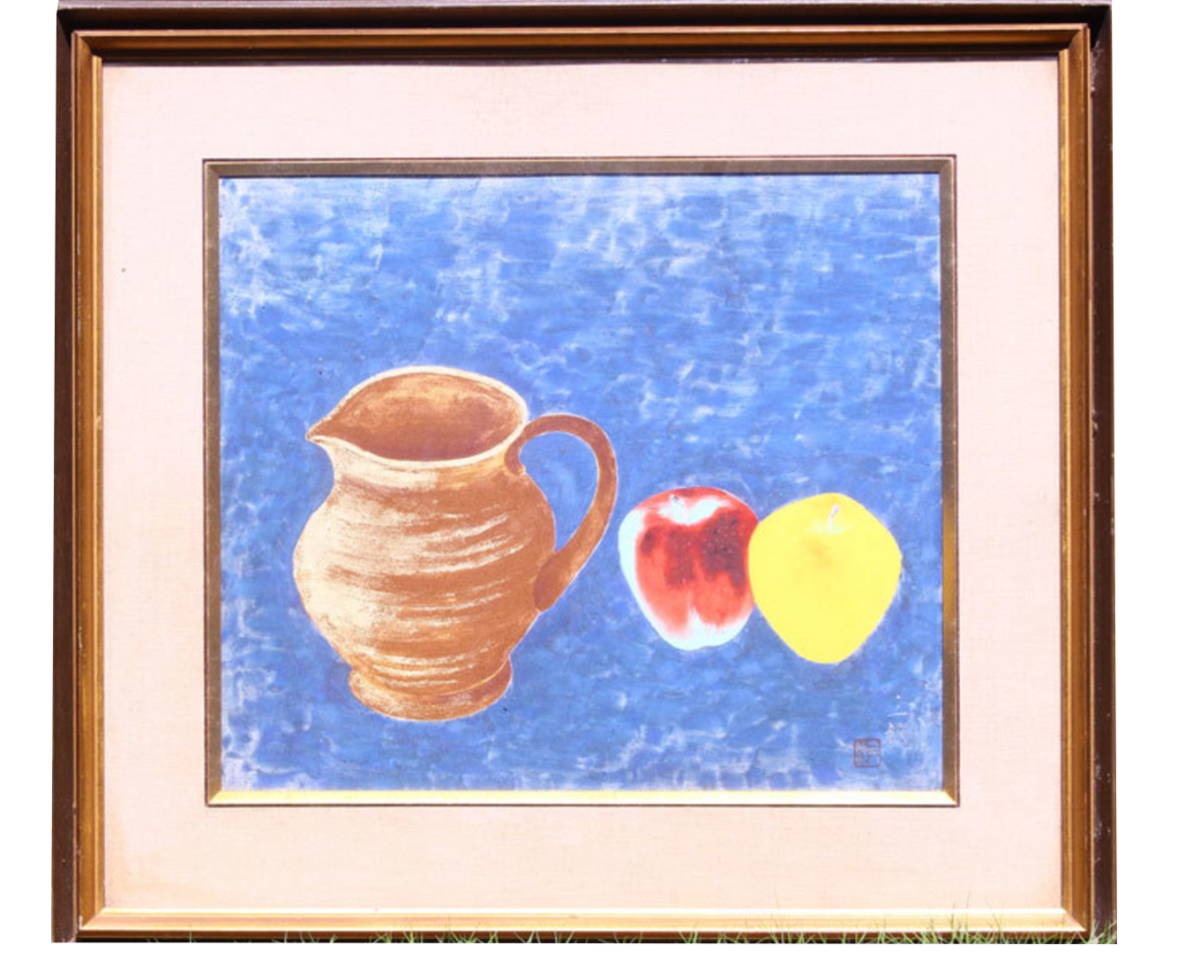 Guaranteed authenticity Misuzu Kodama Still Life Japanese Painting No. 10 Co-seal Master: Ryuko Kawabata Nihongafu Chairman Minister of Education Award, painting, oil painting, still life painting