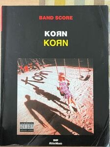 送料無料 バンドスコア KORN　/　KORN　(コーン/コーン）