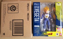 魂ウェブ商店 S.H.Figuarts ドラゴンボール超 スーパーサイヤ人ベジータ -Premium Color Edition- 全高約15cm フィギュア 未開封品_画像1