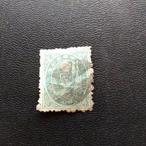 旧小判切手4銭。神戸ボタ印あります。満月印。
