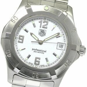  TAG Heuer TAG HEUER WN1111 2000 exclusive Date quartz men's beautiful goods _776767