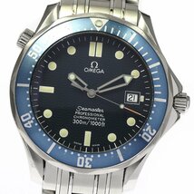 オメガ OMEGA 2531.80 シーマスター300 デイト 自動巻き メンズ 保証書付き_802112_画像1