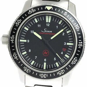 ジン Sinn 603 EZM3 デイト 自動巻き メンズ _804720