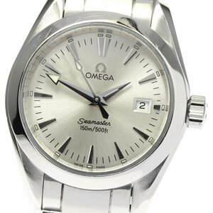 オメガ OMEGA 2577.30 シーマスター デイト クォーツ レディース 箱・保証書付き_803325