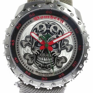 ボンバーグ BOMBERG BS45ASS BOLT-68 バダスリミテッドエディション スカルフェイス デイト 自動巻き メンズ _805429