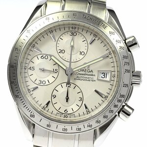  Omega OMEGA 3211.30 Speedmaster Date chronograph self-winding watch men's written guarantee attaching ._804617
