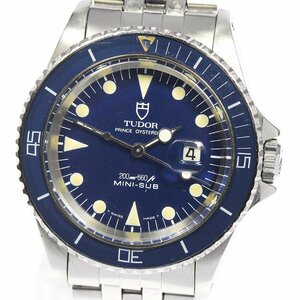 【TUDOR】チュードル ミニサブ プリンス オイスターデイト cal.2671 94400 自動巻き ボーイズ【ev10】