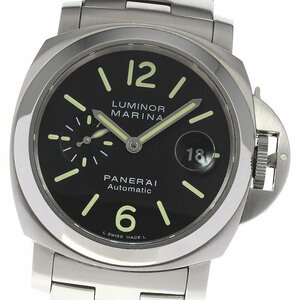 パネライ PANERAI PAM00299 ルミノールマリーナ スモールセコンド 自動巻き メンズ 良品 箱・保証書付き_803944