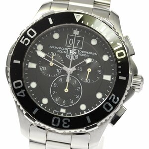 タグホイヤー TAG HEUER CAN1010 アクアレーサー クロノグラフ ビッグデイト クォーツ メンズ _799925