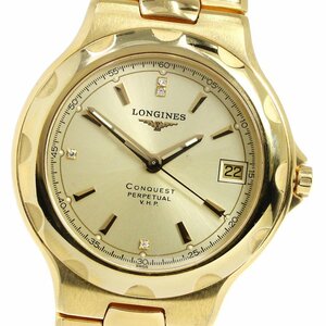 Longines L1.632.2 CONCQUEST V.H.P Вечный календарь 4p Diamond Quartz Men _807758