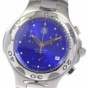  TAG Heuer TAG HEUER CL1112 drill um chronograph quartz men's _800327