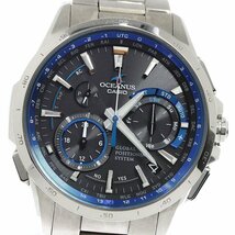 カシオ CASIO OCW-G1000S-1AJF オシアナス ソーラー電波 メンズ 内箱・保証書付き_802249_画像1