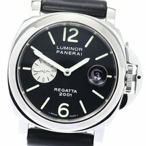 パネライ PANERAI PAM00107 ルミノール レガッタ 自動巻き メンズ 良品 _805897_画像1