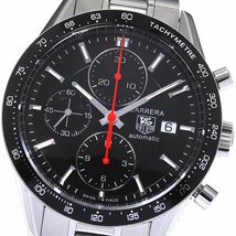 タグホイヤー TAG HEUER CV2014 カレラ デイト クロノグラフ 自動巻き メンズ 良品 _805117_画像1