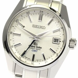 セイコー SEIKO SBGJ001/9S86-00A0 グランドセイコー GMT メカニカルハイビート 自動巻き メンズ 良品 _805548