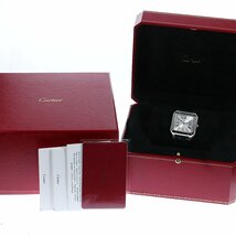 カルティエ CARTIER WSSA0022 サントスデュモンLM クォーツ メンズ 極美品 箱・保証書付き_808373_画像2