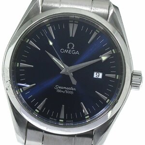 オメガ OMEGA 2517.80 シーマスター アクアテラ デイト クォーツ メンズ _791896