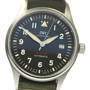 IWC IWC SCHAFFHAUSEN IW326801 パイロットウォッチ スピットファイア デイト 自動巻き メンズ 箱・保証書付き_808148