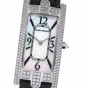  Harry Winston HARRY WINSTON 330LQWave новый K18WG кварц женский _798359