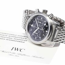 IWC IWC SCHAFFHAUSEN IW374102 フリーガー クロノグラフ デイト クォーツ メンズ 保証書付き_804867_画像2