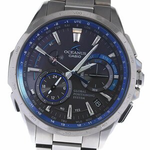 カシオ CASIO OCW-G1000-1AJF オシアナス ソーラー電波 メンズ _809451