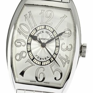 フランクミュラー FRANCK MULLER 6850SCREL トノーカーベックス レリーフ 自動巻き メンズ _805358