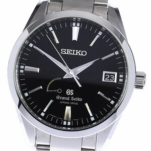 セイコー SEIKO SBGA101/9R65-0BM0 グランドセイコー パワーリザーブ デイト スプリングドライブ メンズ _806581