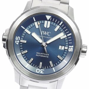 IWC IWC Schaffhausen IW329005 Aqua -Timer Expedition Jack -Eve Custo Automatic Winding Men warranty_764623