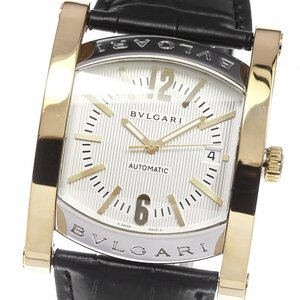 ブルガリ BVLGARI AA48SG アショーマ デイト 自動巻き メンズ _805789