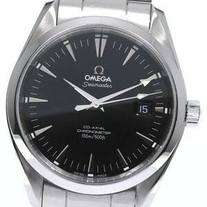 オメガ OMEGA 2503.50 シーマスター アクアテラ クロノメーター コーアクシャル 自動巻き メンズ _803218