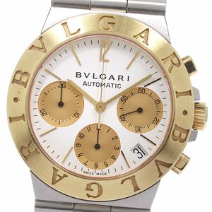  BVLGARY BVLGARI CH35SG Diagono спорт PG комбинированный хронограф самозаводящиеся часы мужской _804204