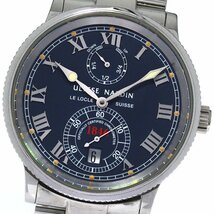 ユリス・ナルダン Ulysse Nardin 263-22 マリーン クロノメーター 1846 パワーリザーブ 自動巻き メンズ _809532_画像1