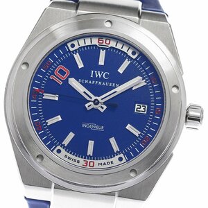 IWC IWC Schaffhausen IW323403 Incunia Zidane Model 1000 Limited Men's Mension's Guarty с автоматической гарантией красоты_793626