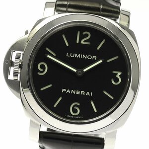 パネライ PANERAI PAM00219 ルミノール ベース レフトハンド 手巻き メンズ _808684