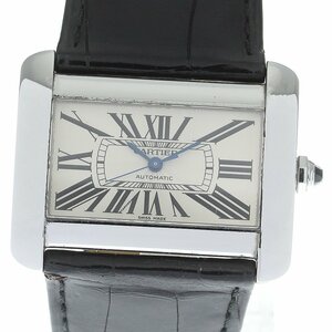 カルティエ CARTIER W6300755 タンクディバンLM 自動巻き メンズ _808254