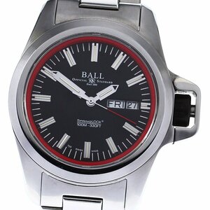 ボールウォッチ BALLWATCH NM3200C-SJ-BKRD エンジニア ハイドロカーボン デブグル デイデイト 自動巻き メンズ 箱付き_808623