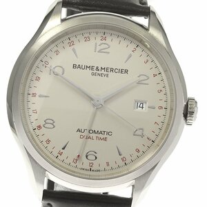  Baum &merusheBaume & Mercier 65730 Cliff ton GMT Date self-winding watch men's superior article written guarantee attaching ._806332