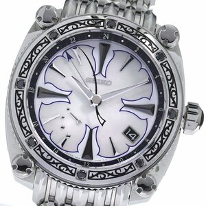 セイコー SEIKO SBLA085/5R66-0BB0 ガランテ プレミアムローズシリーズ アルテミス スプリングドライブ メンズ 美品 箱・保証書付き_807292