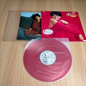 H1407 小泉今日子 赤盤 LP レコード 邦楽 昭和レトロ 昭和歌謡 ポップス ポップ歌謡 昭和アイドル LP盤 JPOP 送料全国一律510円