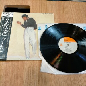 N4827 LP レコード 邦楽 昭和レトロ 邦楽ポップス ポップス LPレコード LP盤 シティポップ レトロポップ 清水健太郎 ファースト 送料510円