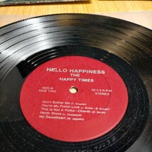 H1623 HELLO HAPPINESS TheHappyTime LP盤 LPレコード 洋楽 昭和レトロ ポップス ポップ シティポップ 送料全国一律510円_画像5