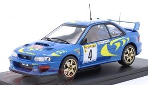 Altaya　1/24　スバル・インプレッサ STI WRC　#4　P．リアッティ　1997 ラリー モンテカルロ優勝