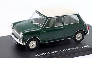 Altaya　1/24　オースチン ミニ・クーパー S　green/white　1965　クリアケース付