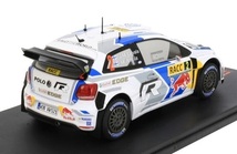 ixo　1/24　VW・ポロ R WRC　#2　J-M．ラトバラ　2014ラリー カタルーニャ_画像2