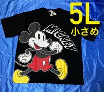 ミッキーマウス 半袖Tシャツ メンズ大きいサイズ 5L(小さめ)_画像1