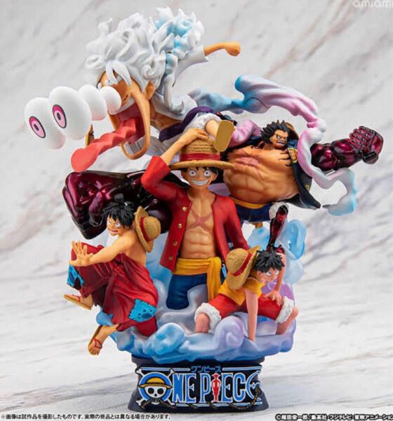 ワンピース フィギュア　ONE PIECE プチラマDX LOGBOX Re Birth Megahouse ルフィスペシャル